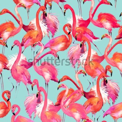 Fototapeta Flamingi