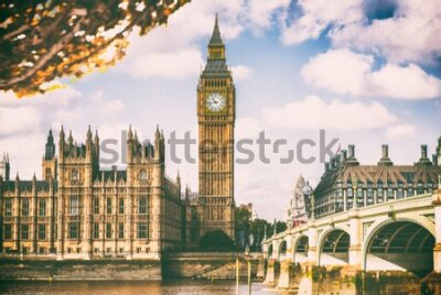 Fototapeta Big Ben i Pałac Westminsterski