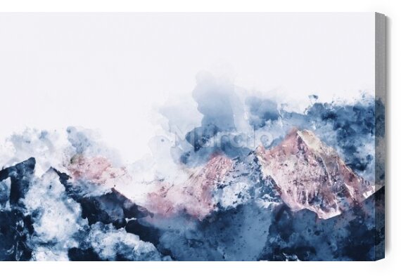 Obraz Abstrakcyjne Pasma Górskie