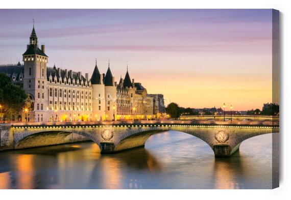 Obraz Widok z Sekwany na Paryż